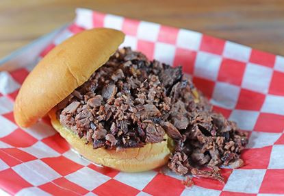 Picture of Prime Angus Chopped Brisket Sandwich