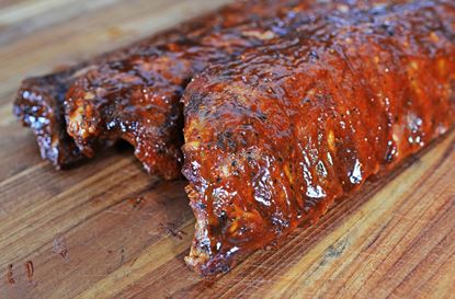 Picture of 100% Cheshire Smoked Baby Back Ribs (Half Rack)